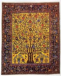 طرح درختی در قالی ایرانی | کاروانسرا caravansary.biz